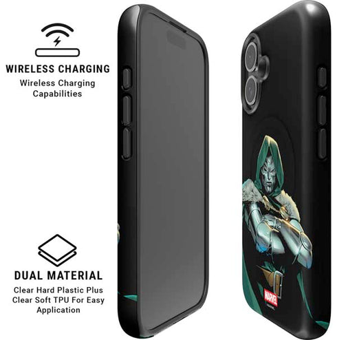 Marvel Dr. Doom iPhone 16 Magsafe Impact Case